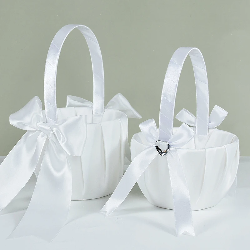 flower girl petal bag