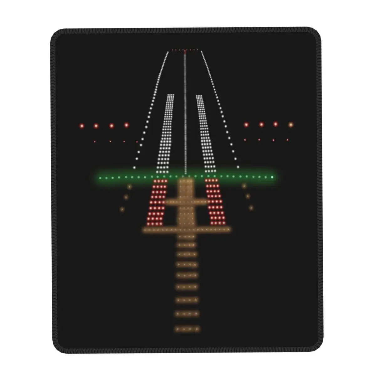 Coraline Non-Slip Rubber Base Mouse Mat 8 Inch Round Mouse Pad With Stitched Edge For Working And Gaming 4 Pcs