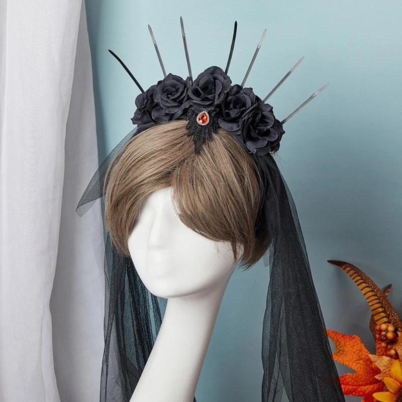 Halloween Theme Decorative Headband Comfortable Hairwear Stylish Party Accessory