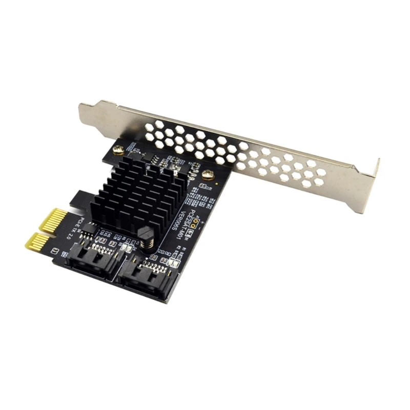 PCIE-SATA 확장 카드 ASM1061 칩 PCI X1-2 포트 6Gb 어댑터 컨트롤러 PCI-E 카드 Dropship