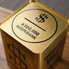 Big Metal Piggy Bank for Adults Children Coin Luxury Gold Money Box Cash Iron Money Organizer Storage Box Saving Challenge Gift 4