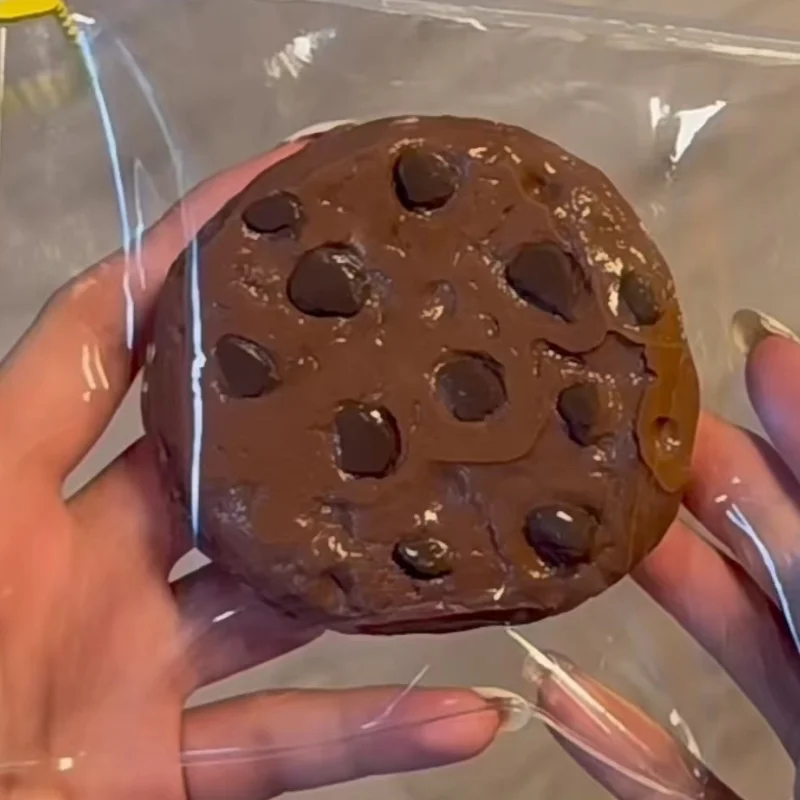DIY Chocolate Cookies Candle Silicone Mold Cinnamon Roll Resin Mold Chocolate Biscuit Cake Decor Mochi Squishy Toy Moulds