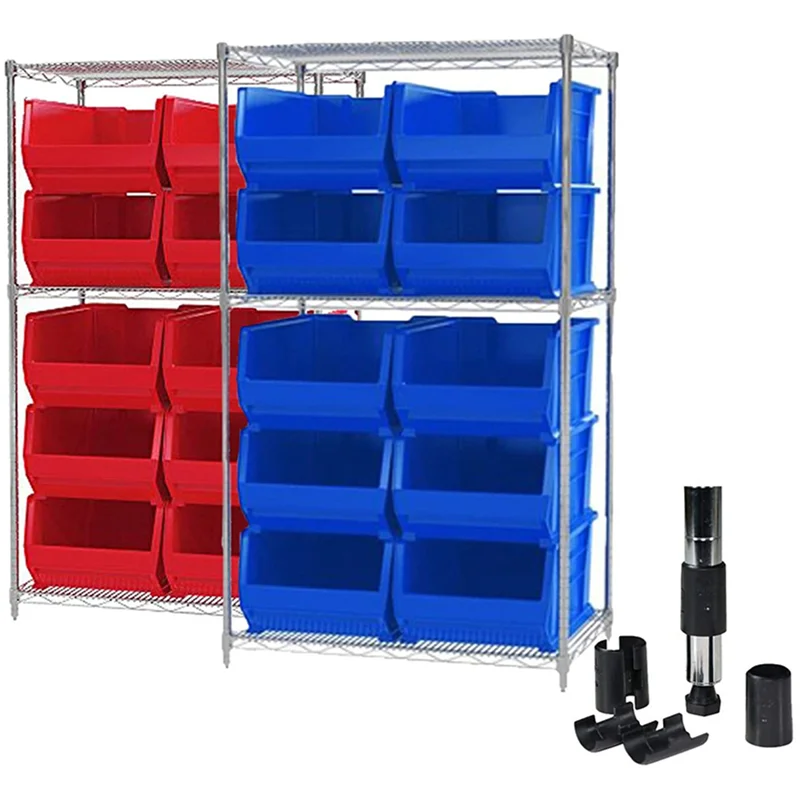A34R 와이어 선반 클립 1인치 와이어 선반 래치 클립 와이어 선반 시스템용 와이어 선반 래치 클립 400개입