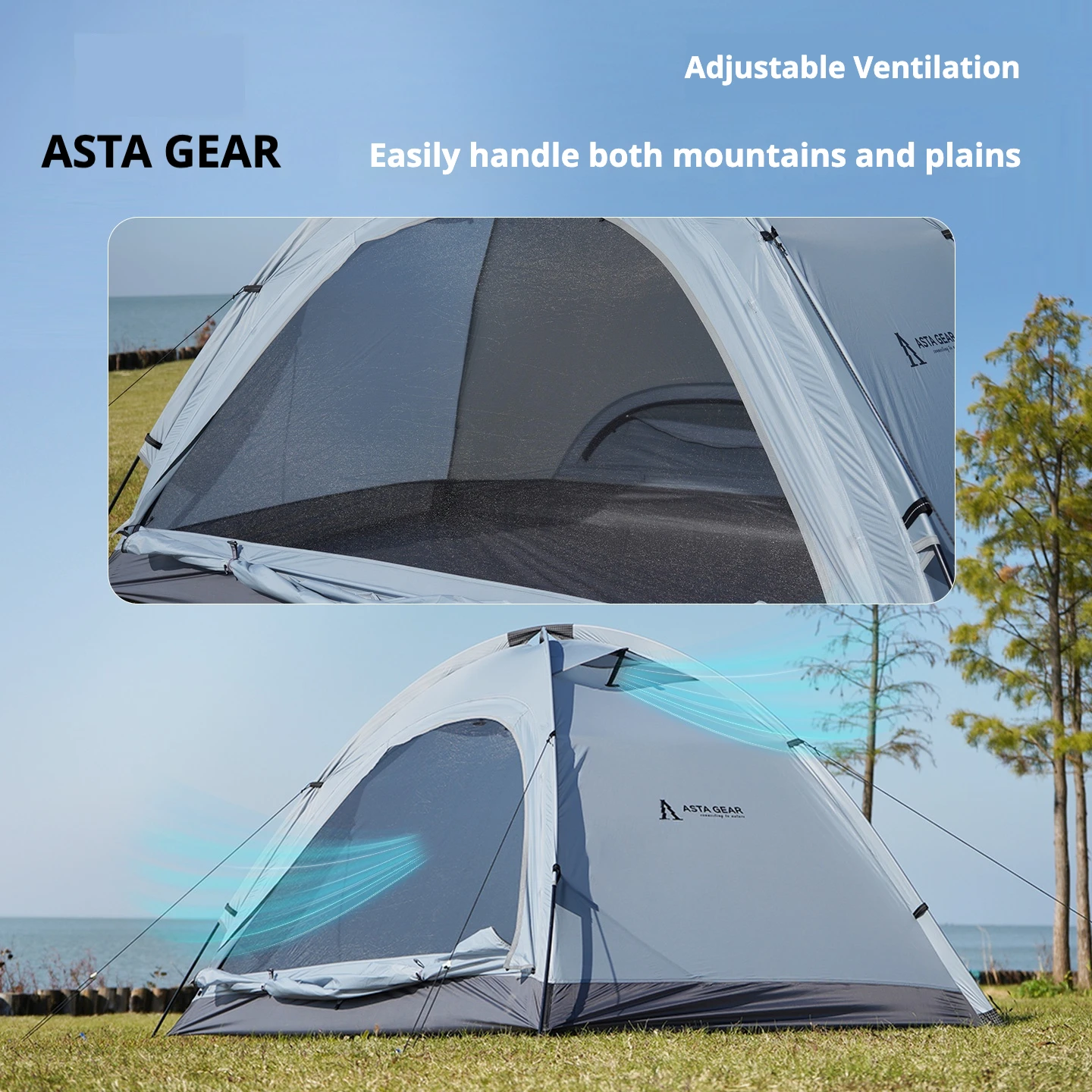 Astagear Yunshan2 エリートパーソン片面シリコンコーティング超軽量