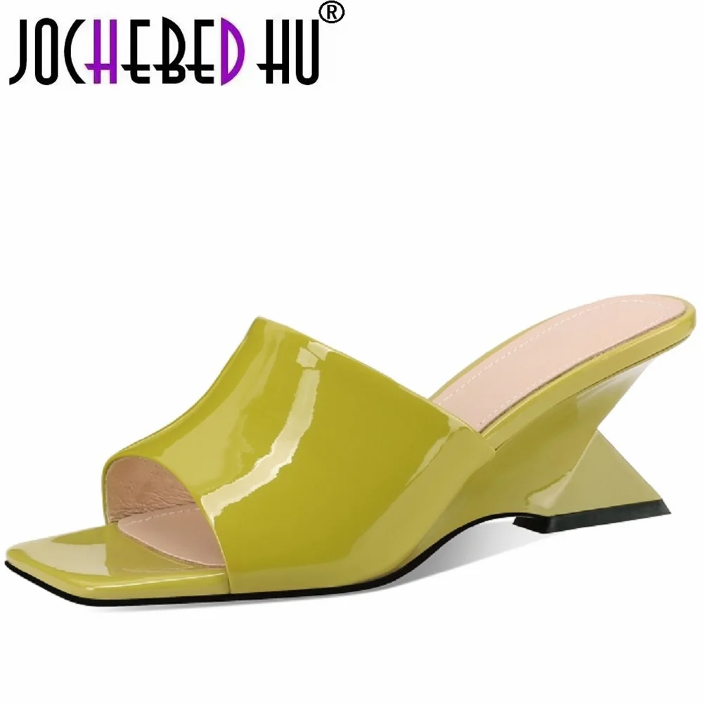 

Женские босоножки из натуральной кожи, на танкетке, 33-43 см
