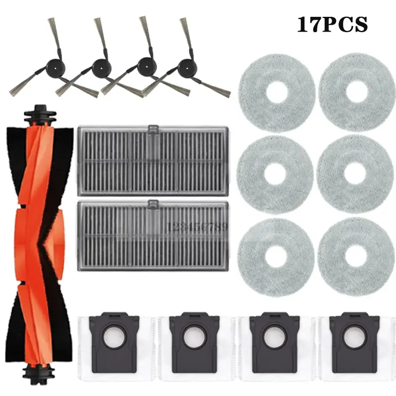 Dreame X40 Ultra / X40 Pro Robot Vacuum Spare Parts Main Side Brushes Mop Cloths HEPA Filters Dust Bags Accessories - Image 15