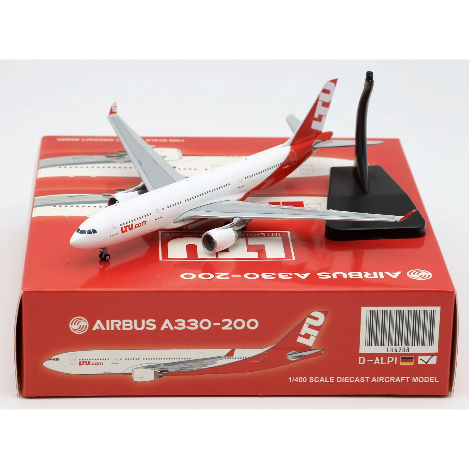 

Коллекционная модель самолета LH4208, модель модели летательного аппарата с подставкой