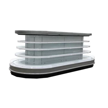 Multi Deck Supermarket Freezer Fridge Refrigerator Island Display Fresh Freezer