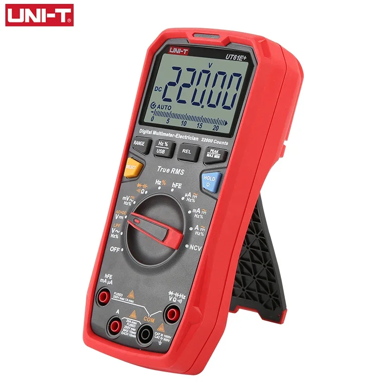 UNI T UT61B+ UT61E+ UT61D+ Plus Smart Professional Digital Multimeter Tester Unit True RMS Auto Range 6000 Counts DC AC 1000V digital multimeter multimeter tester