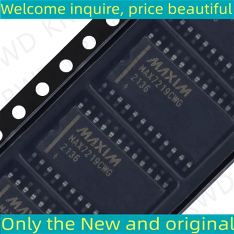 

10 шт., MAX7219CWG, новые и оригинальная микросхема SOP24 MAX7219CWG + T MAX7219CWG + MAX7219CWG