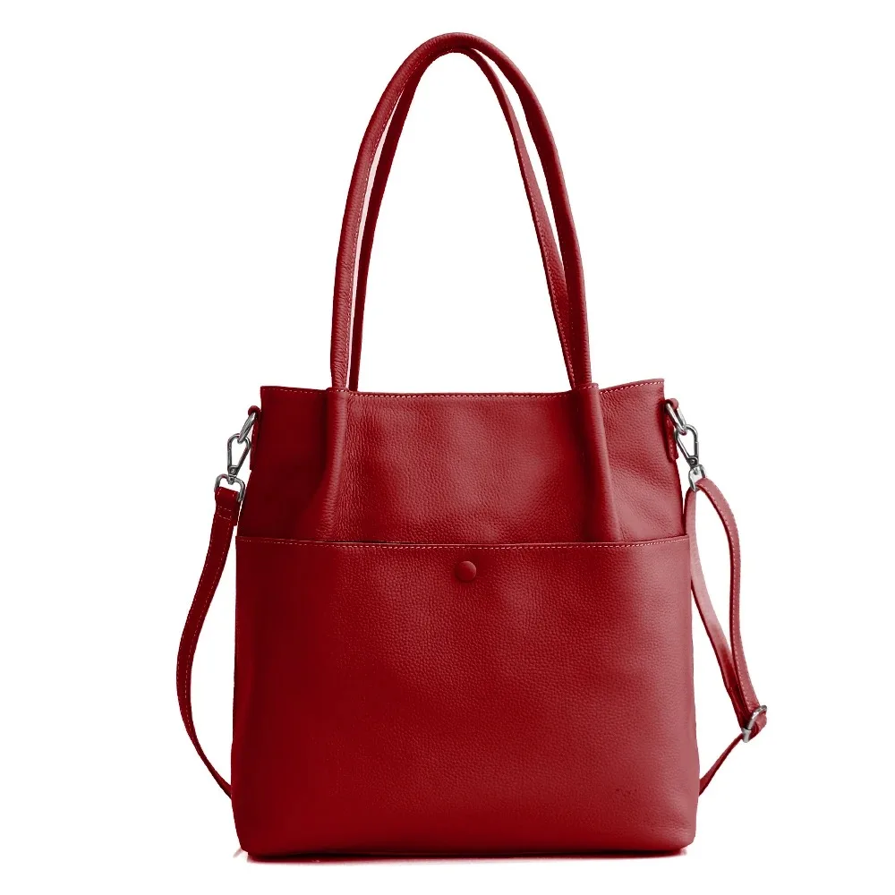 Zency Frauen Eimer Tasche Aus Echtem Leder Große Kapazität Shopper Luxus Casual Handtasche Weiblichen Umhängetasche Schulter Tragetaschen