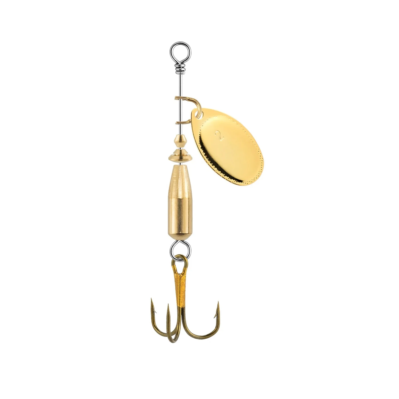 10/20pcs Brass Fishing Weight Sinker Spinner Lure Bodies Making