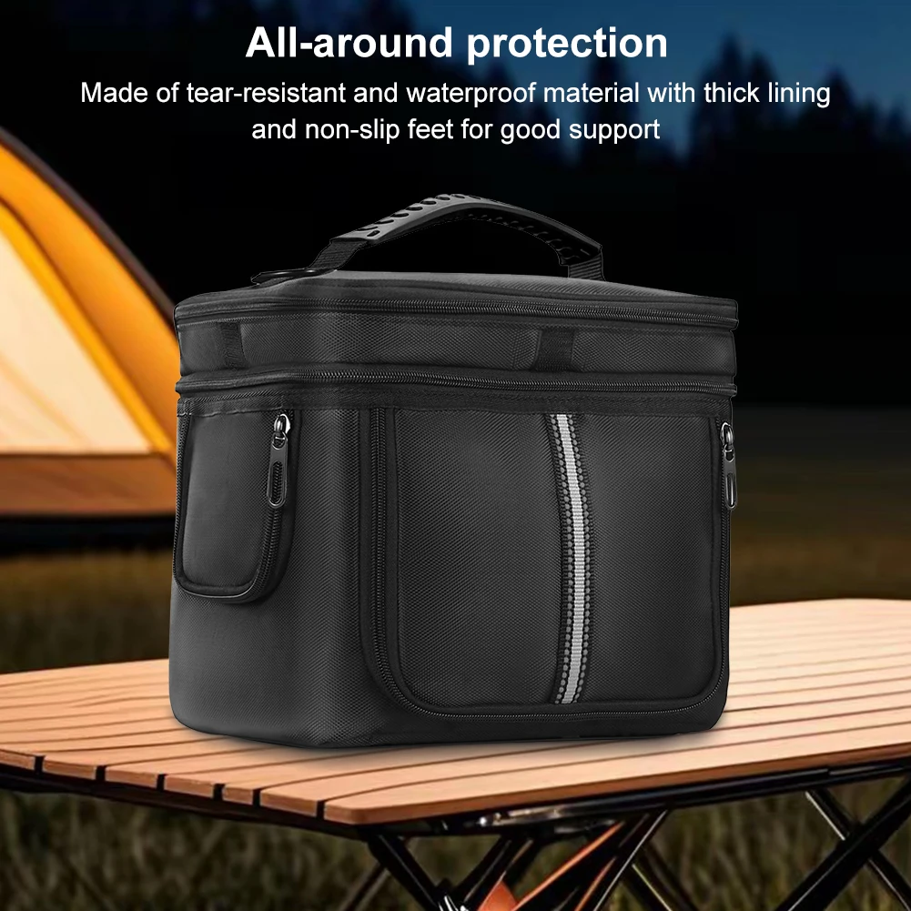 Portable Travel Case with Handle Power Station Storage Case Protective Storage Bag for BLUETTI EB3A 268Wh LiFePO4 Battery Backup