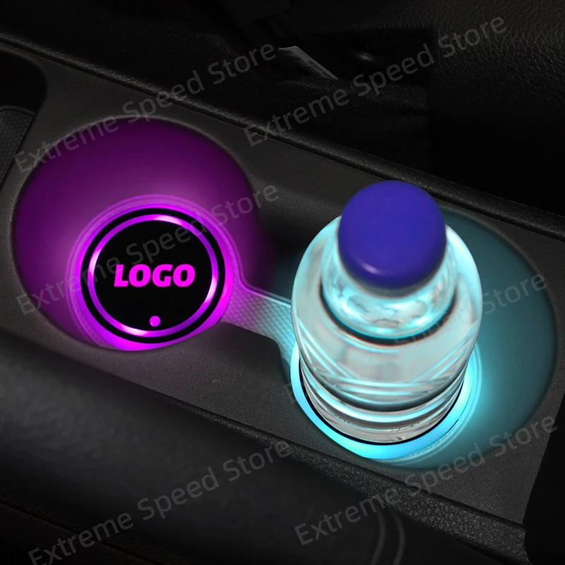 Фото Для Clio Captur Volkswagen Logo Car Water Cup Coaster 7 цветов детской атмосферы №3