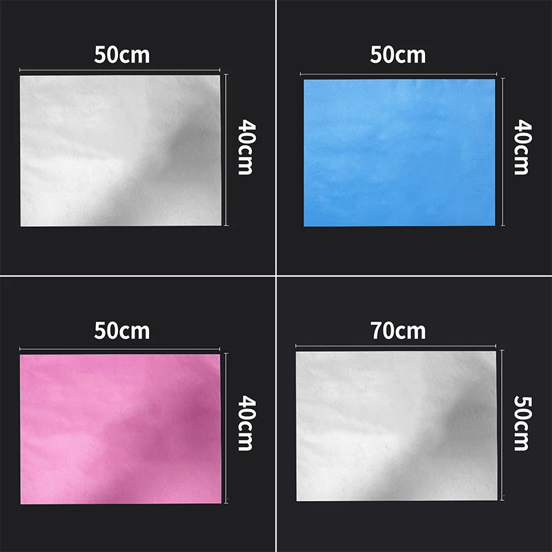 100pcs Disposable Beauty Salon Sheets Non-woven Massage Bedside Pillow Thicken Single Lying Towel Hotels SPA Towel Pad