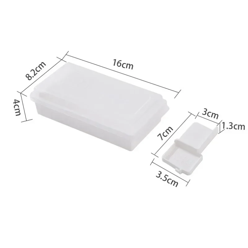 1PC Butter Cutting Crisper Rectangle with Cover Butter Storage Box with Knife Butter Keeping Storage Box Kitchen Tools