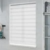 Jacquard Zebra Roller Shades,Window Shade,Model JX173,Two Layers Fabric Custom Made Manual or Electric 2
