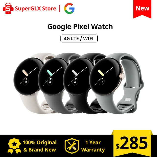 Original Google Pixel Watch 41mm WiFi Smart Watch Heart Rate Tracking Watch  1.2