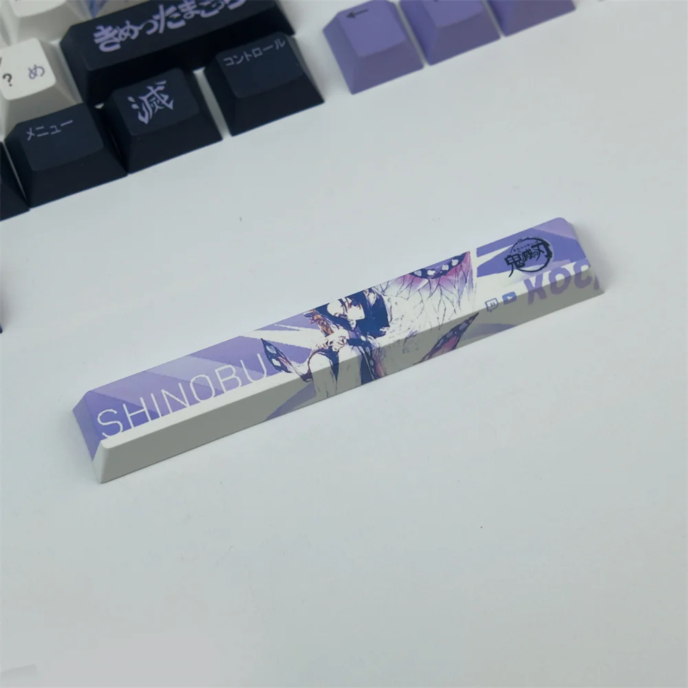 kochou shinobu tema chave caps para demônio slayer cherry perfil keycap