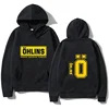 Autumn Winter Men Suspension Car Motorcycle Sport Racing Ohlins Shock Hoodies Long Sleeves Thermal Sweatshirt Ladies Unisex 1
