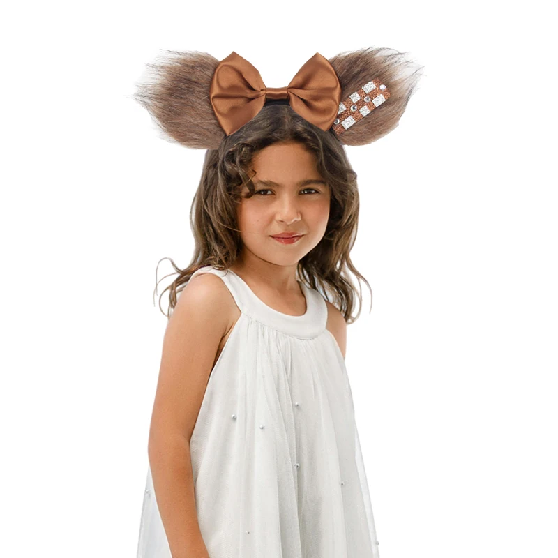 Neues Plüsch-Mausohren-Stirnband, Halloween-Haaraccessoires für Frauen, Mädchen, Babys, Kopfbedeckung, Festival, Karneval, Party, Cosplay, Geschenke – Detail 17