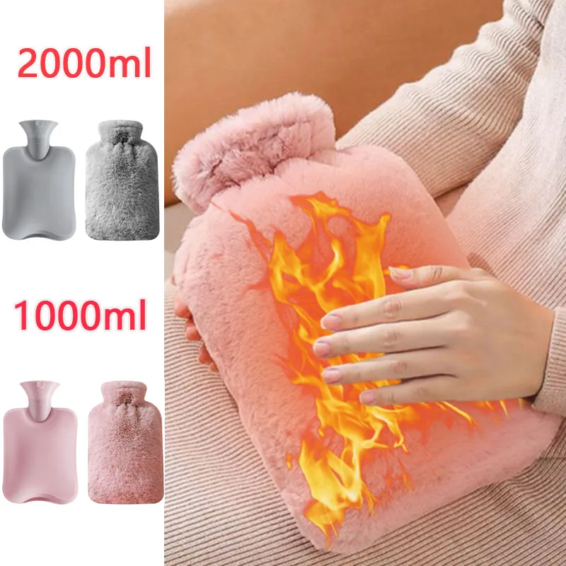 Hot Water Bag Hot Water Bottles Warm Compress Bag For Menstrual Period  Cramps Neck Back Shoulder Rechargeable Stomach Warmer