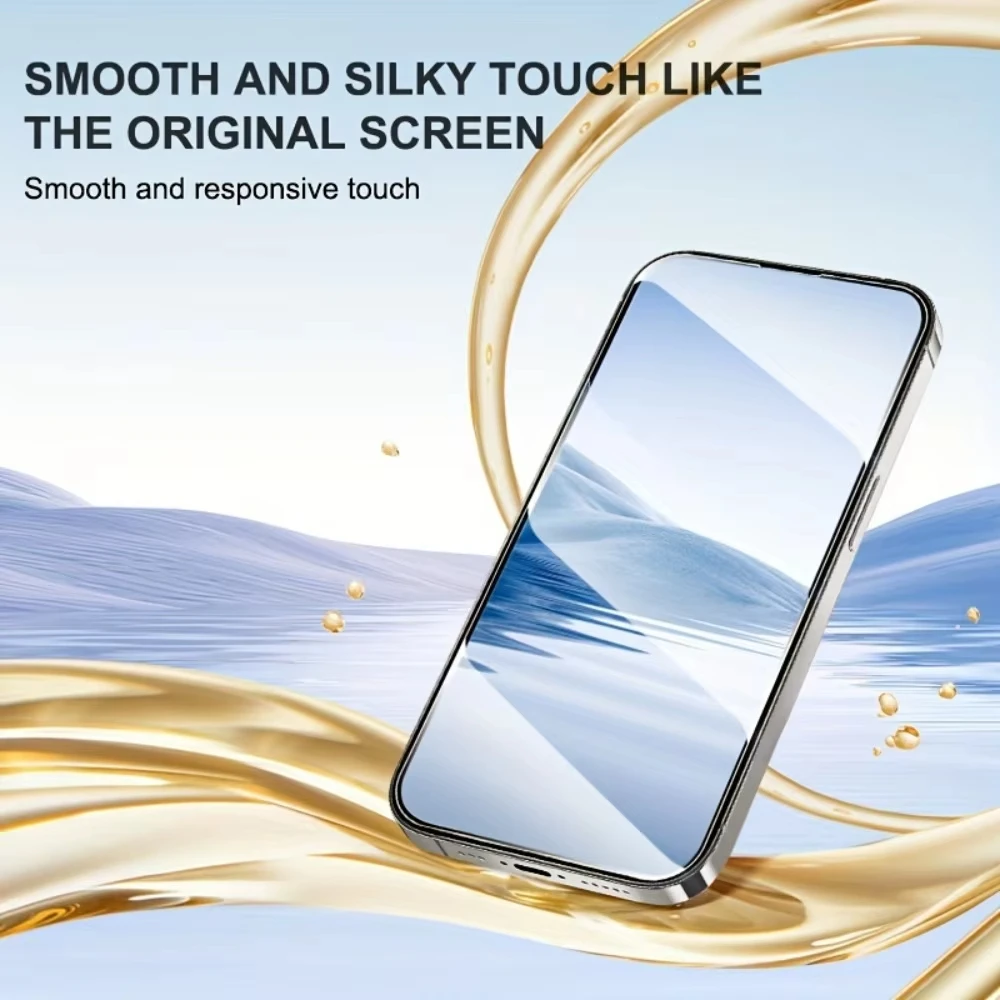 Premium Tempered Glass Screen Protectors - 1-5 Pack, Shatterproof and Ultra-Clear