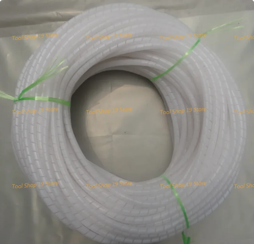 

100m/lot PE Tube for RTM Vacuum Infusion Spiral Tube Wrapping Cable Casing Cable Winding Pipe