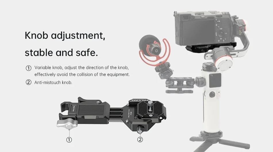 F38 Quick Release Plate Baseplate Kit for Zhiyun Crane M3 M2S Stabilizer Gimbal