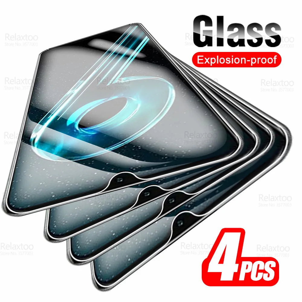 

Для Realme 9i 5G Glass 4 шт. закаленное стекло Realme9i Realmi Realmy 9 i i9 6,6 "2022 Защитная пленка для экрана телефона