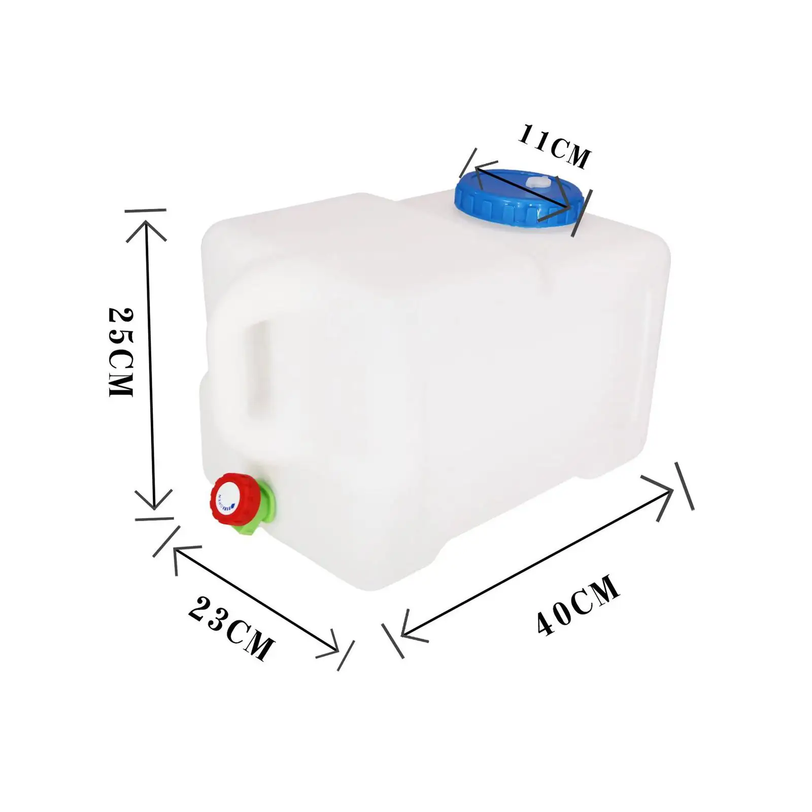 Water Container Beverage Dispenser Water Can Large Capacity Water Bucket Reservoir Outdoor Emergency Water Storage 6