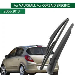 Enhanced Rear Wiper Blade Arm Set - VAUXHALL CORSA (Black)