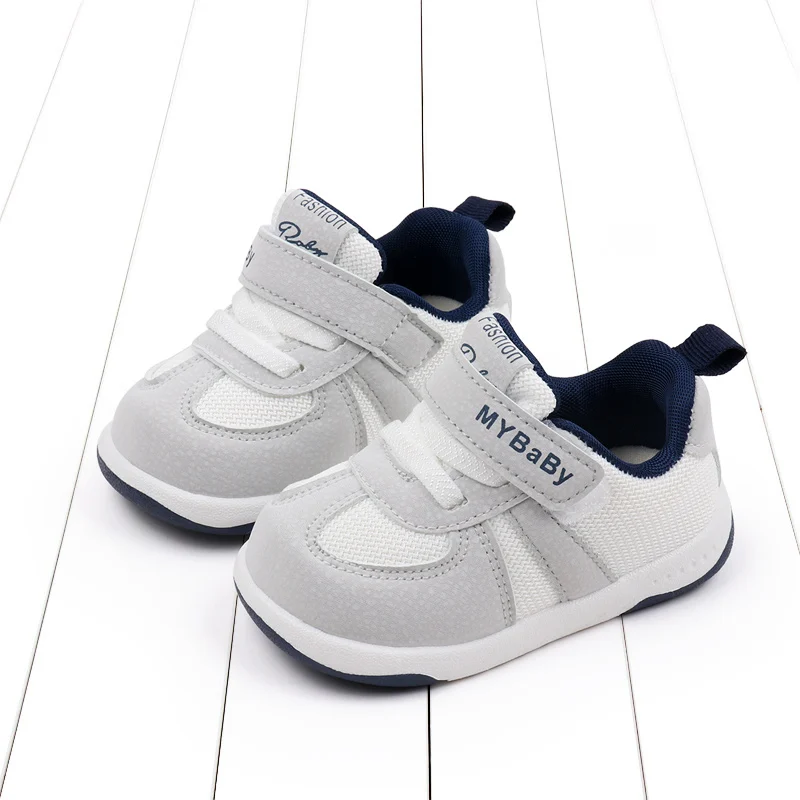 Baby Shoes High Quality Prewalking Sneaker Spring and Autumn Soft Rubber Anti-slip Sole Air-mesh Breathable Boys and Girls BM01 6