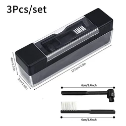 Deluxe Anti-Static Vinyl Record Cleaning Kit with Velvet Brush (3pcs Set)