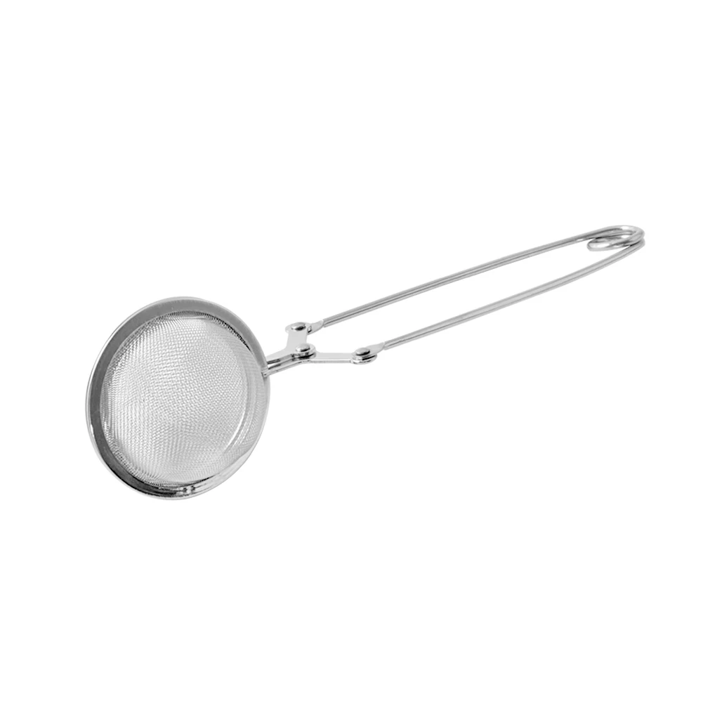 Reusable Stainless Steel Tea Strainer Mesh Infuser Locking Spice Tea Ball Filter with Handle Filter Diffuser Handle Ball