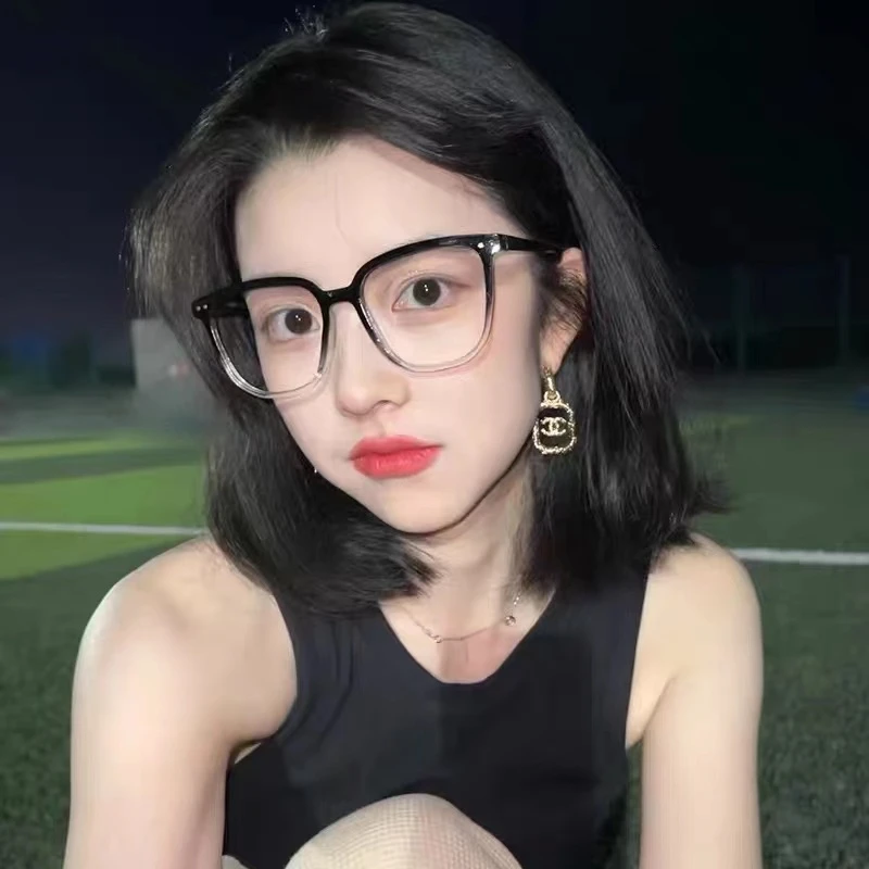 New Anti-blue Light Light Glasses Unisex Classic Square Black Clear Eyeglasses Flat Eyewear Computer Goggles Anti-UV Sunglasses 5