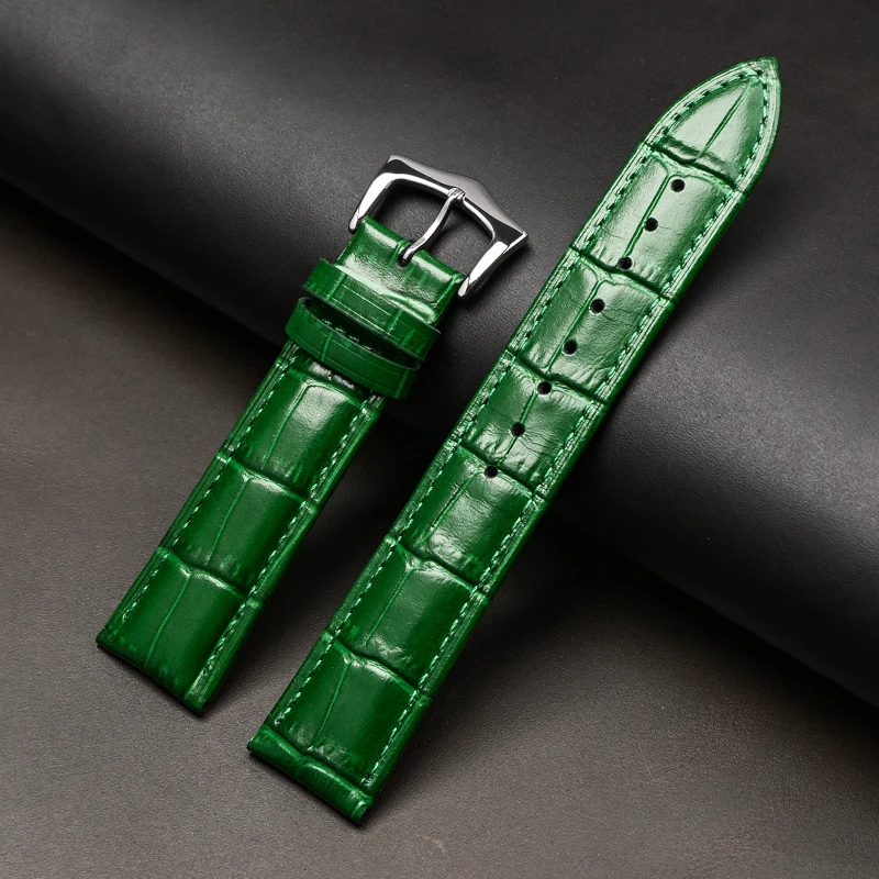Premium Genuine Leather Watch Band – Top Layer Cowhide Strap Bracelet