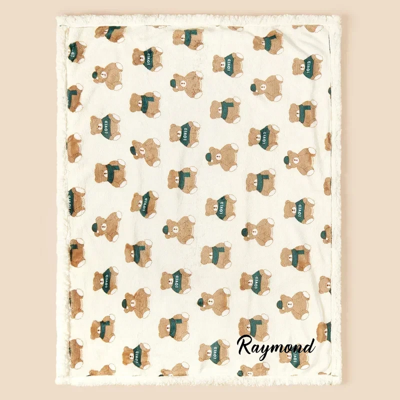 Winter Baby Blankets Super Soft for Boys Girls Baby Blanket with Double Layer Unisex Newborn Travel Blanket for Toddler Nursery 2