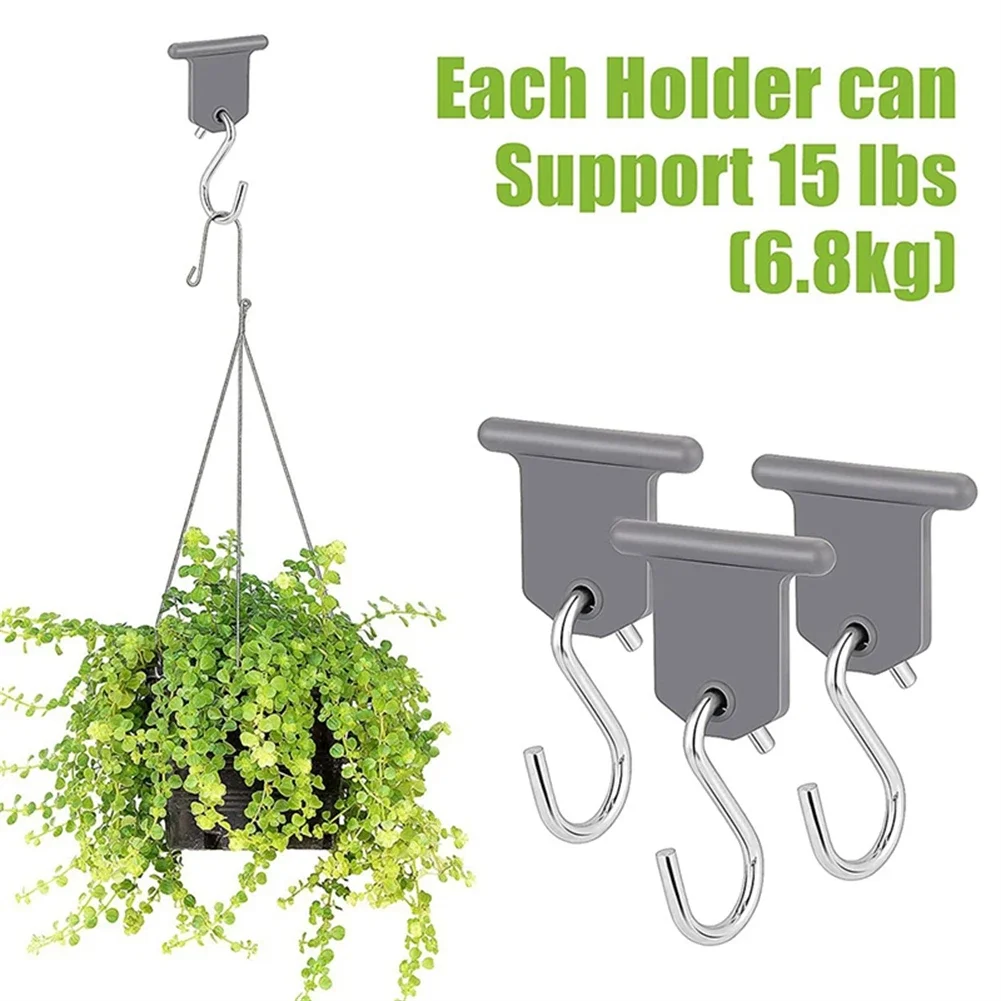 Awning Hooks 8 Pcs S Shaped Camping Awning Hooks Clips RV Tent Hangers Light Hangers With Holes For Caravan Camperb Accessories awning hooks