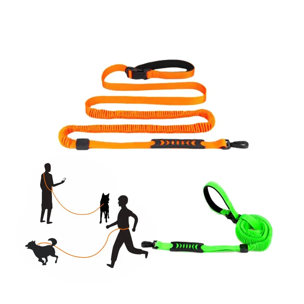 DogLeashHandsFree4in1MultifunctionShockAbsorbingBungeeDog