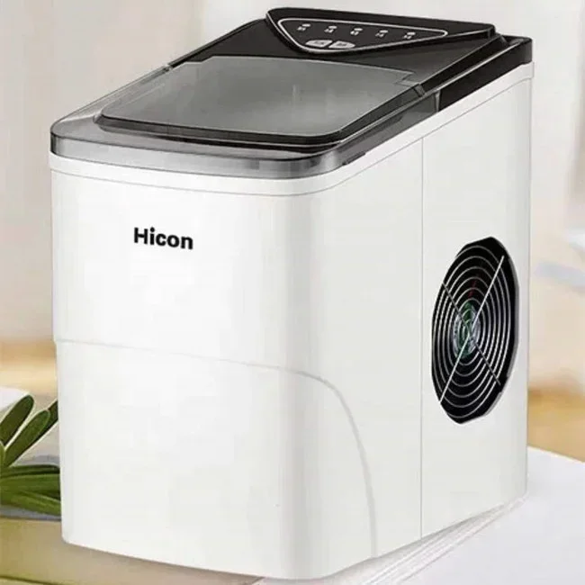 Mini Ice Maker Electric New Cylindrical Ice Machine 12 Kg/24 H Automatic Household Making Machine