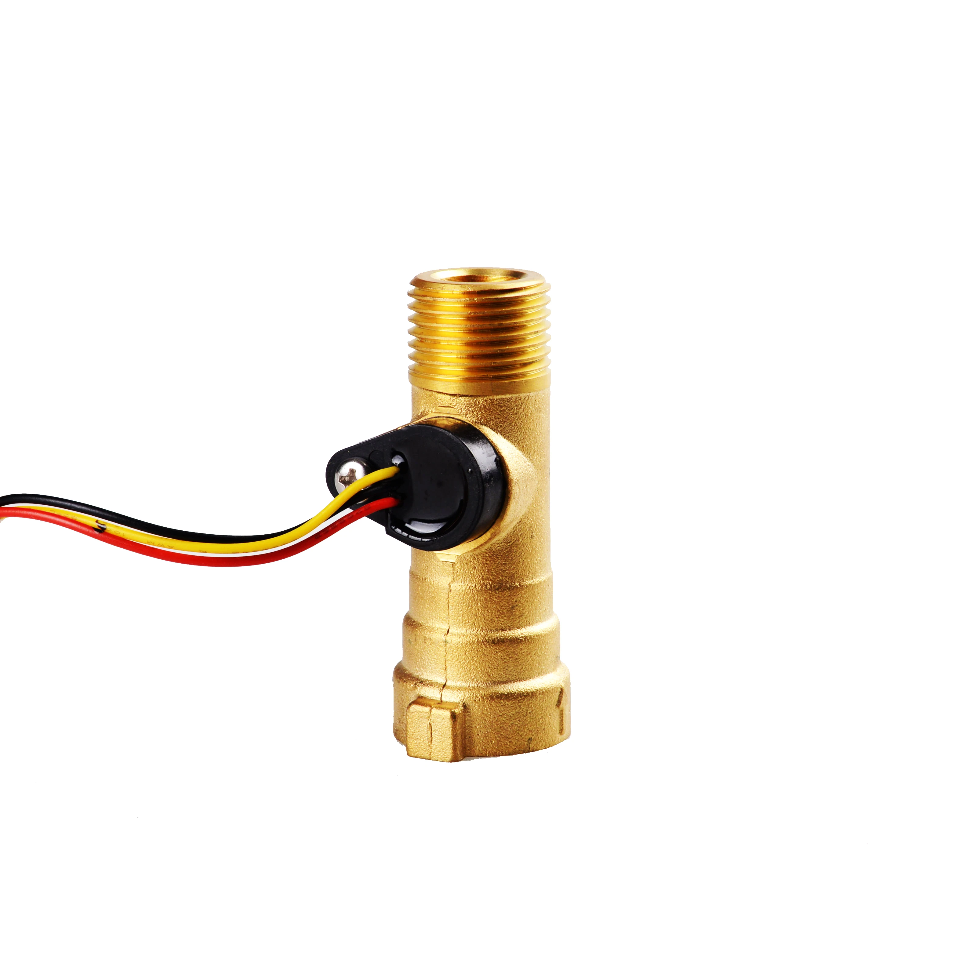 

1/2" DN15 Brass/Copper Rotor/Hall Effect/Pulse/Turbine Water/Air Flow Sensor Meter