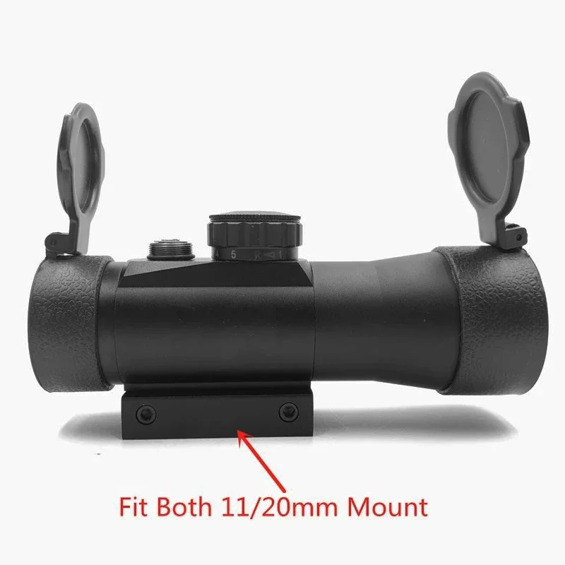 Red Dot Sight Scope 3X44 M3 Tactical Optics Riflescope Fit 11/20mm Rail 1X40 for Outdoor Shooting