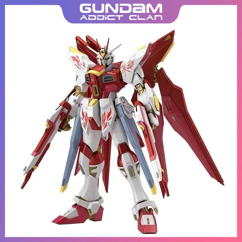 

Bandai Anime Mg 1/100 Rosefinch Gundam Strike Freedom Assembly Model Action Toy Figures Christmas Gift Model Kit Figure Gunpla