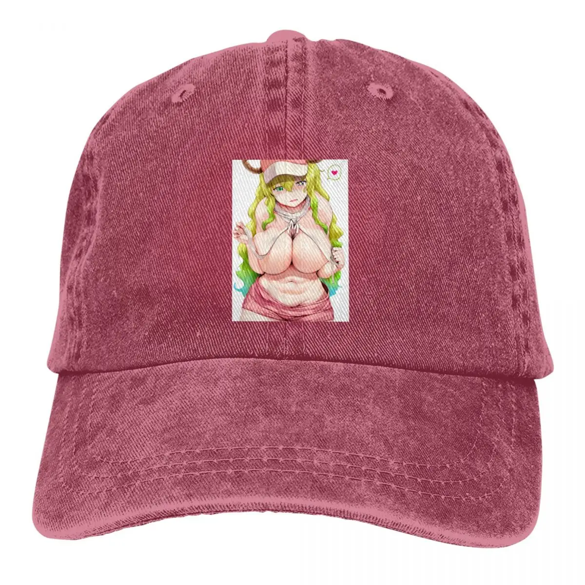 Lucoa Miss Kobayashi, горничная дракона, художественный Рисунок, модная бейсболка для улицы