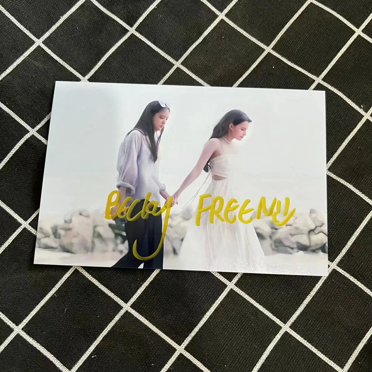 Freenbecky Signature Photo, Pink Theory Promotion, Collection Gift