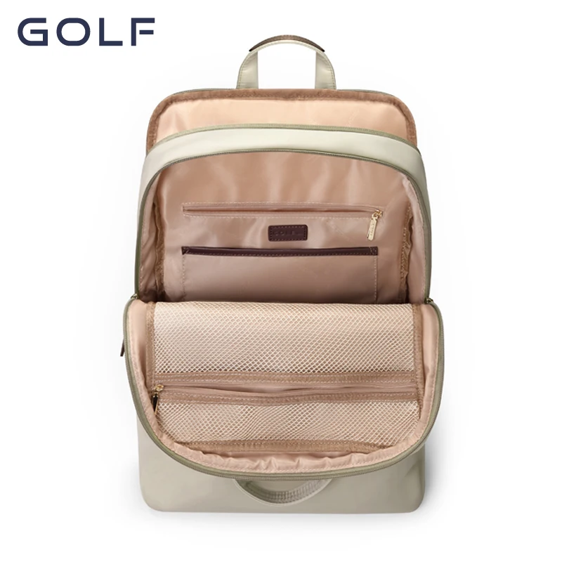 GOLF Business Backpack Women Work Slim Laptop Backpack 15 6 inches 13 inch Back Pack Laptop Bag Travel Simple Waterproof Nylon 4