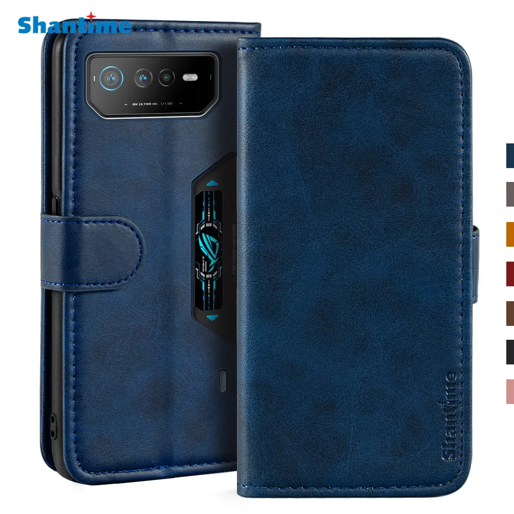 Custodia Per Asus Rog Phone 6 Pro Custodia Magnetica Portafoglio In Pelle Per Asus Rog Phone 6 Pro Stand Coque Phone Case
