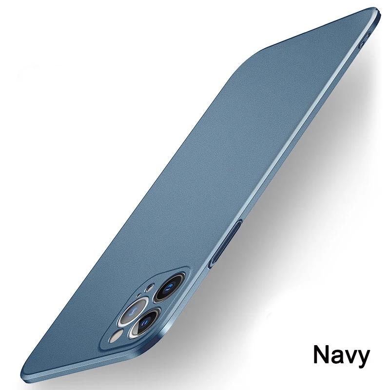 Sleek Sandstone Matte Shockproof Phone Case – Ultra Thin Durable Hard Cover