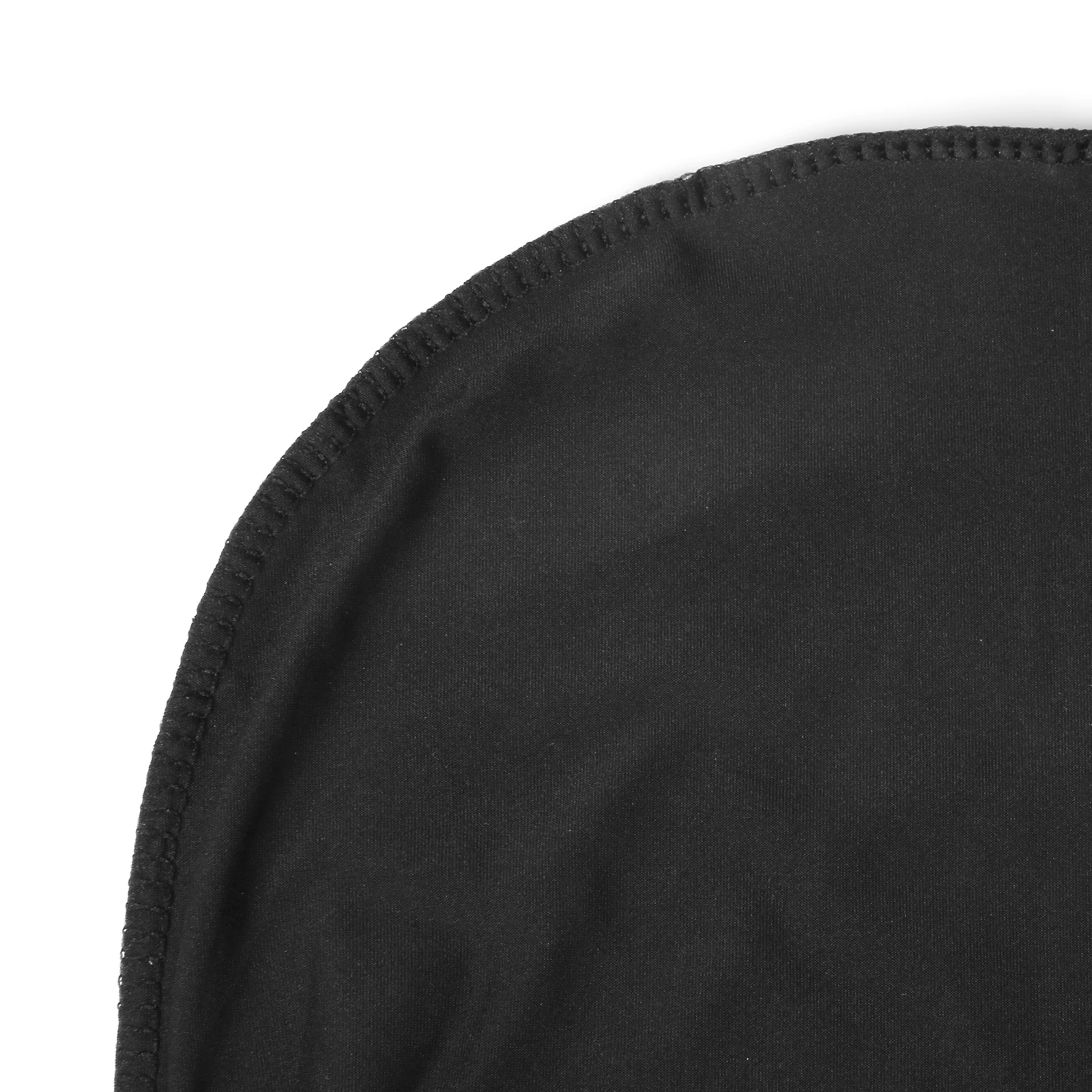 Schwarze Vollgesichts-Kopfbedeckung, Hut für Herren, Cs-Sturmhaube, kein Loch, Eisseide, durchsichtige Halloween-Maske, Sonnenschutz-Kopfbedeckung – Detail 8